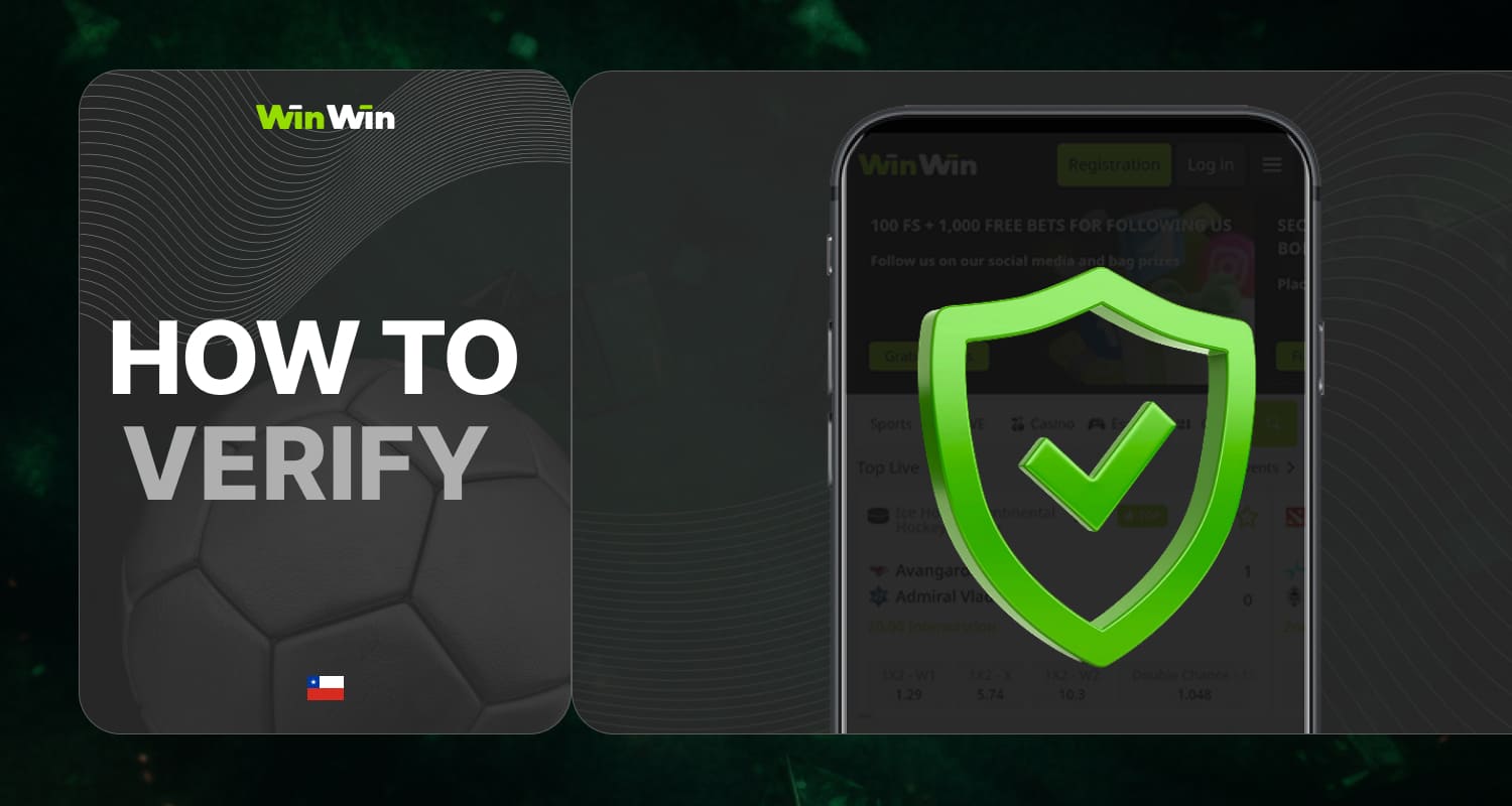 Winwin Chile account identity verification as a security measure for safe gaming