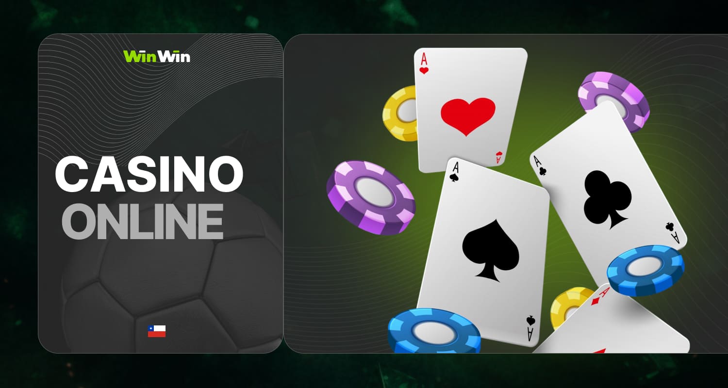 Winwin Chile casino games section platform with a variety of games to choose from